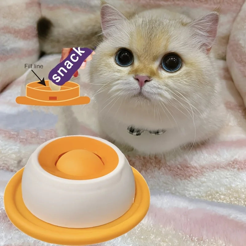 Slow Feeder Lick Mat for Cats and Dogs: Calmer, Healthier Mealtime