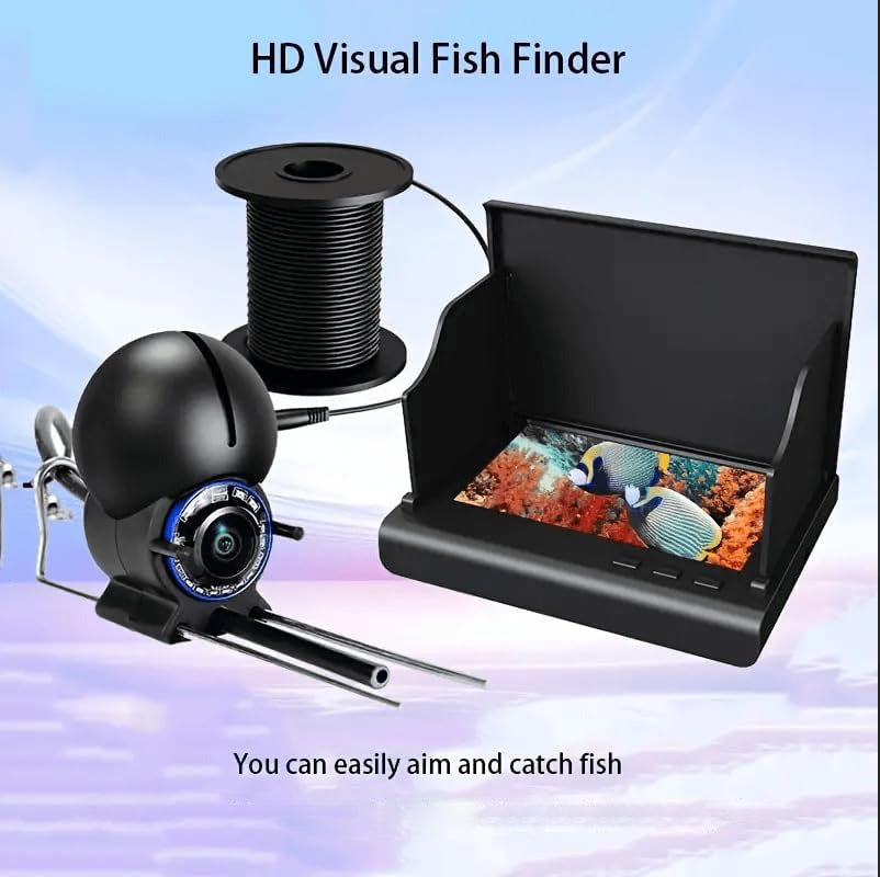Portable Fish Finder Camera: See Underwater on a 4.3" LCD