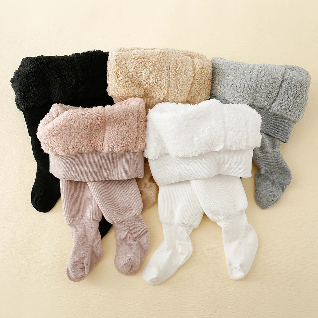 Kids Winter Fleece Lined Leggings: Warm From Head to Toe