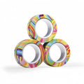Magnetic Fidget Ring Spinner Set: Compact Stress Relief On the Go
