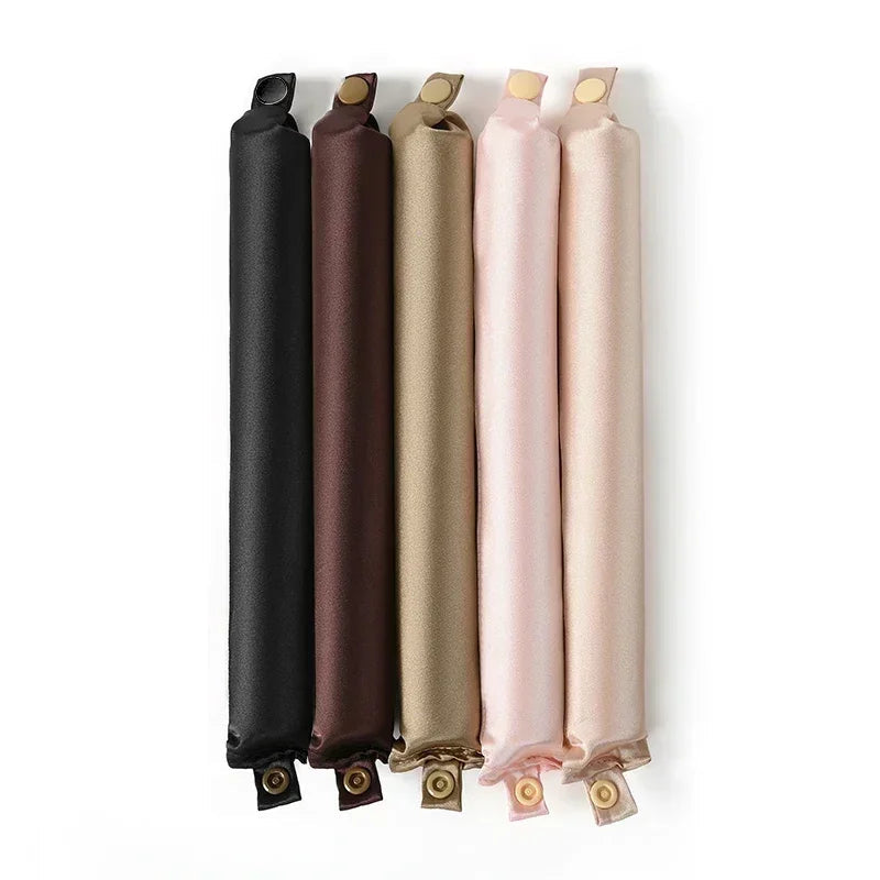 Satin Headband Heatless Hair Curler: Damage-Free Curls Overnight