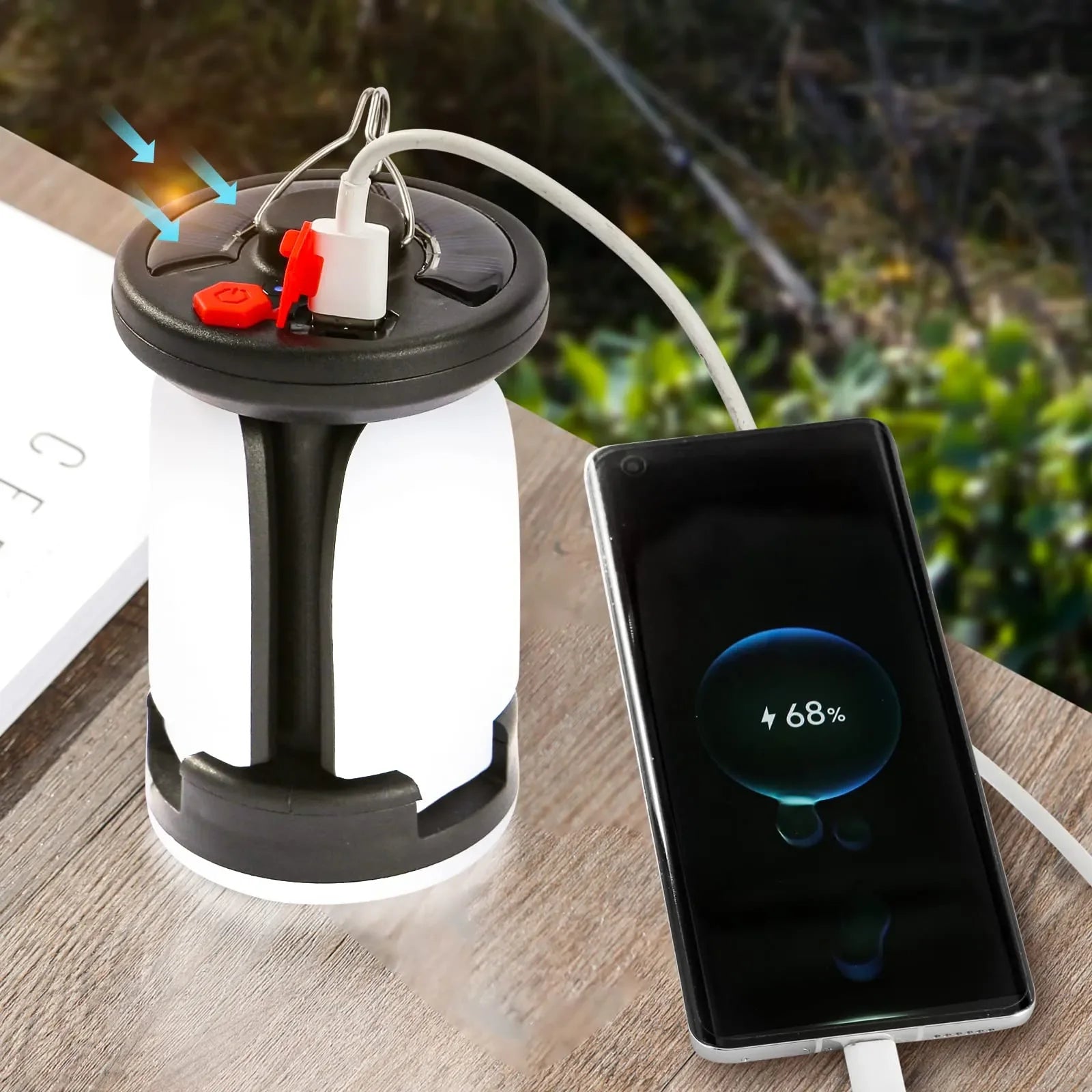 Solar Folding Camping Lantern: Reliable Light for the Outdoors