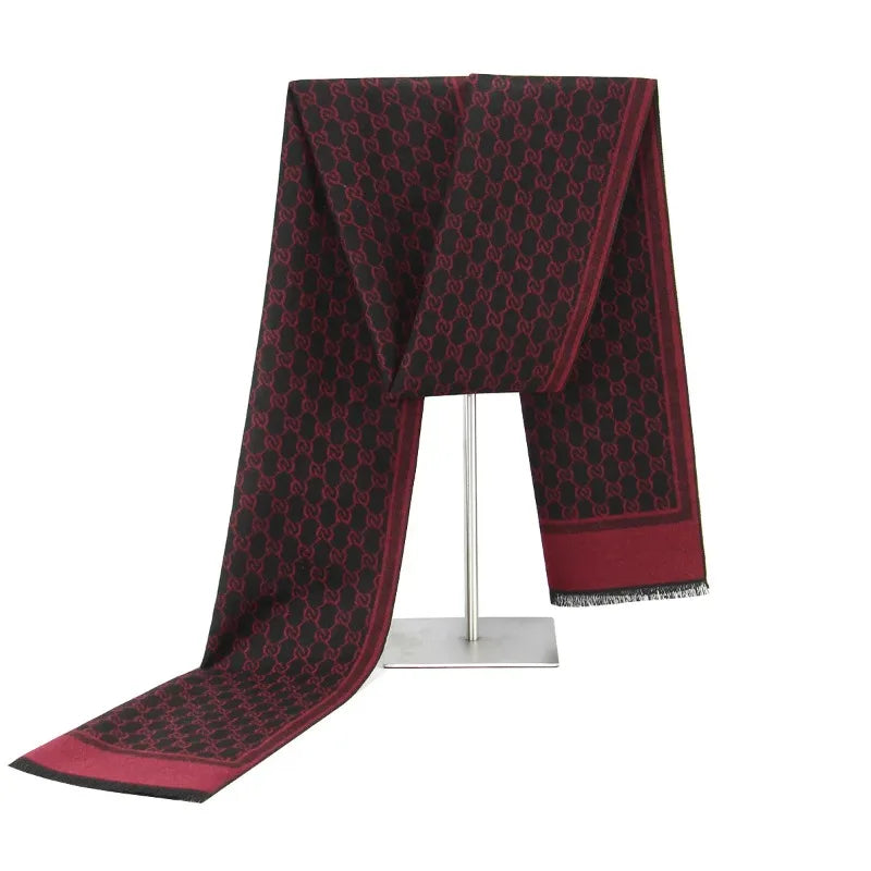 Cashmere Feel Winter Scarf: Soft Cold-Weather Layer