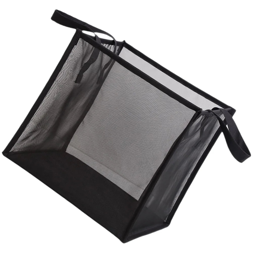 Foldable Mesh Laundry Hamper: Tidy Storage, Easy Fold-Away
