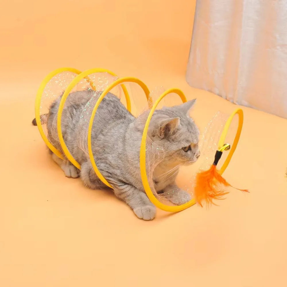 Collapsible Cat Tunnel: Fuel Your Cat's Natural Curiosity