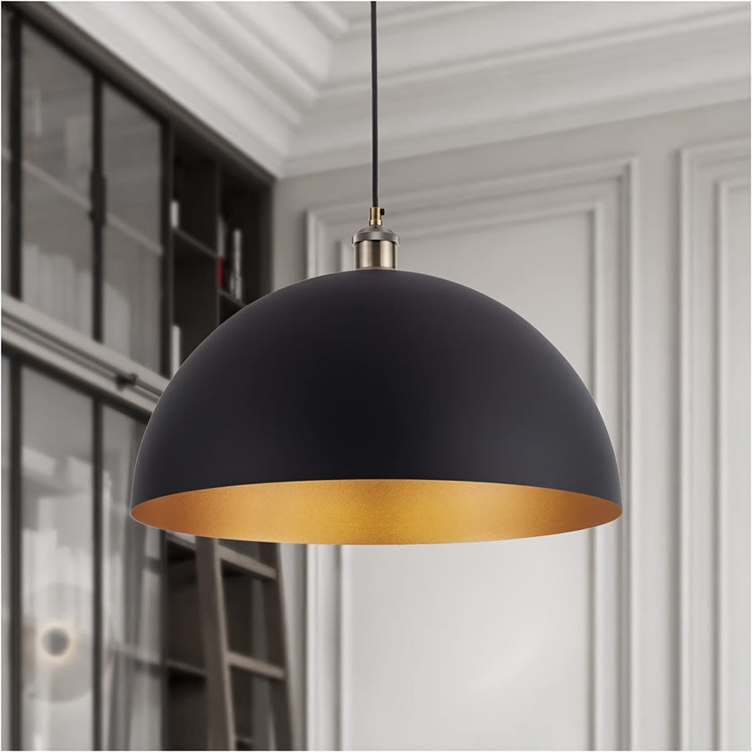 Vintage Industrial Dome Pendant Light