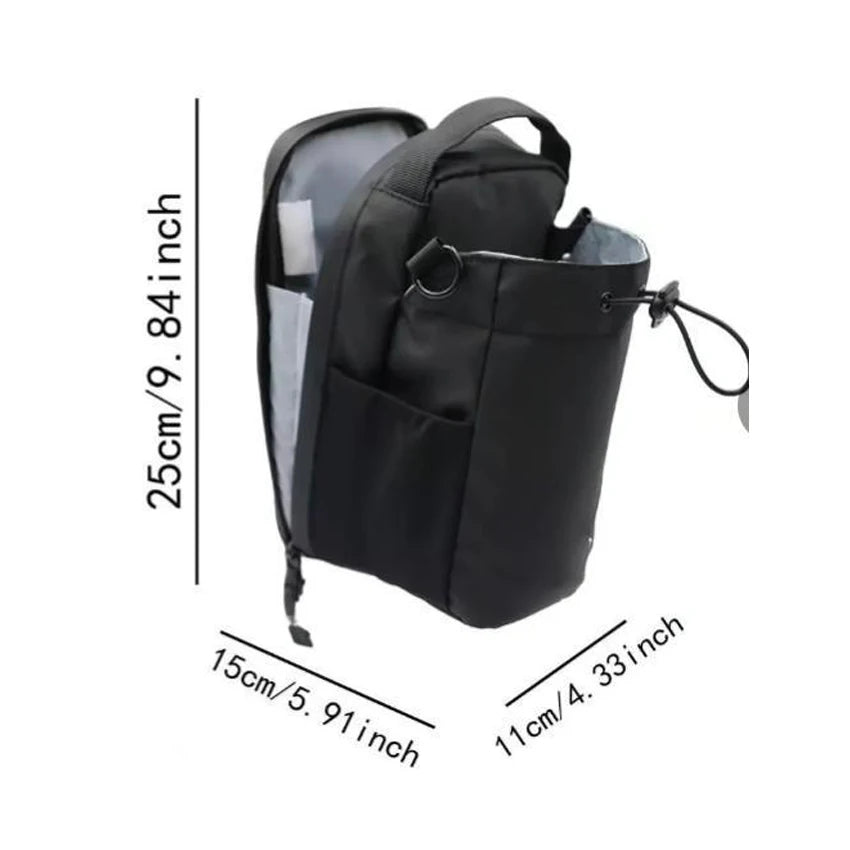 Magnetic Fitness Water Bottle Bag: Hands-Free Hydration