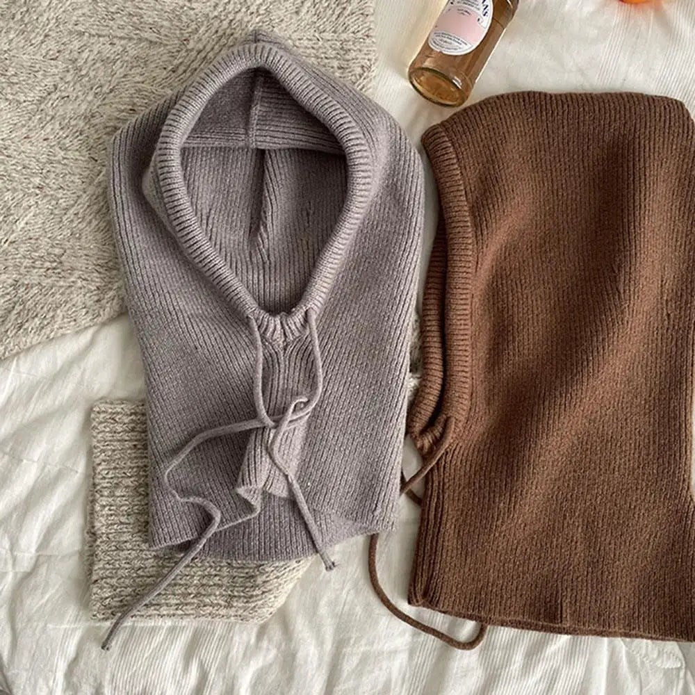 Knitted Hooded Balaclava: Premium Warmth for Face and Neck