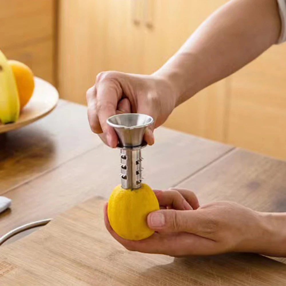 Stainless Steel Lemon Juicer: Fast, Mess-Free Citrus Prep