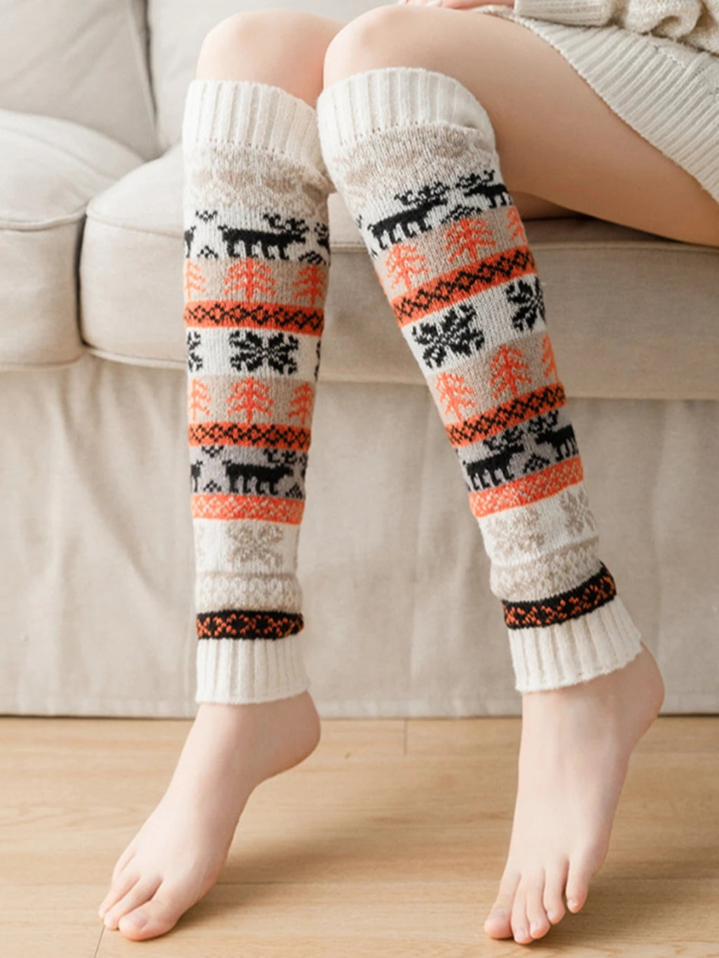Cozy Knit Leg Warmer: Soft Layering for Fall and Winter