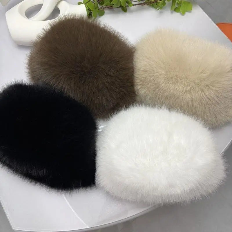 Luxury Faux Fur Winter Hat: Elegant Style, Lasting Warmth
