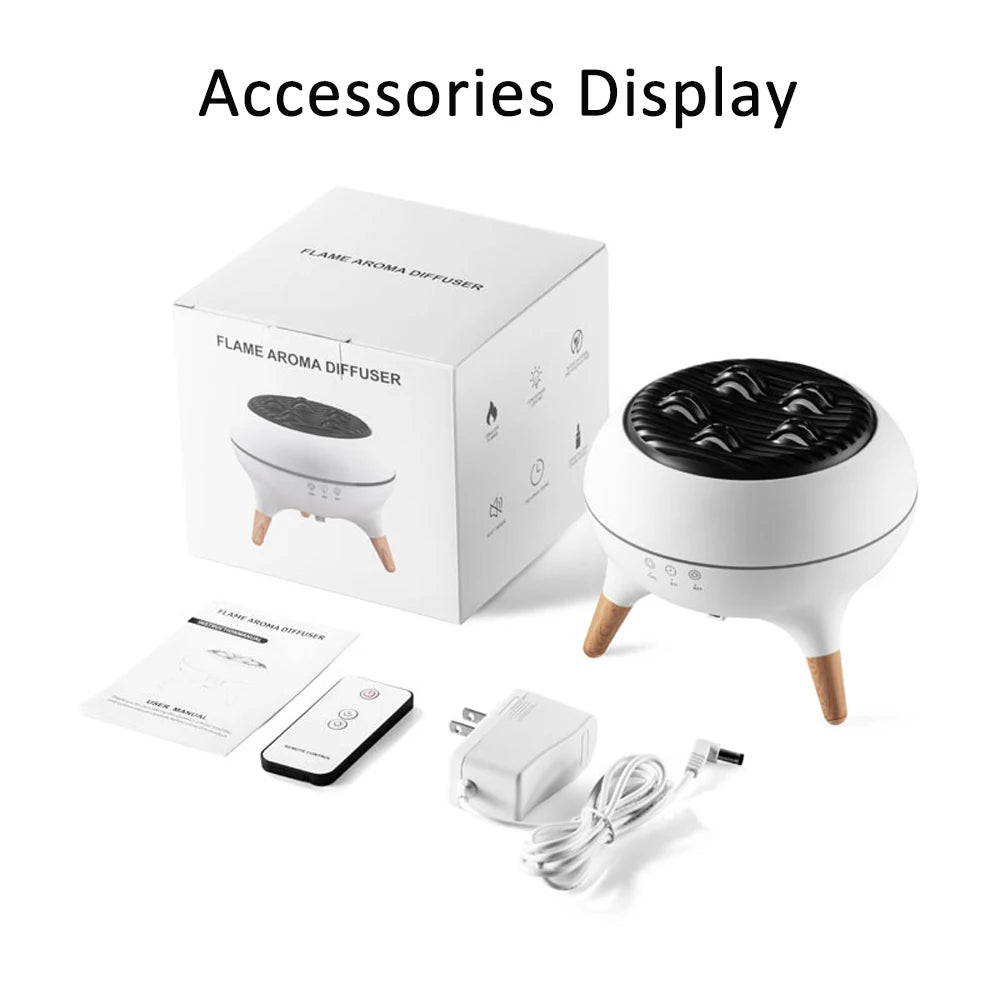 Jellyfish Flame Aroma Diffuser: Relaxing Scent, Mesmerizing Glow
