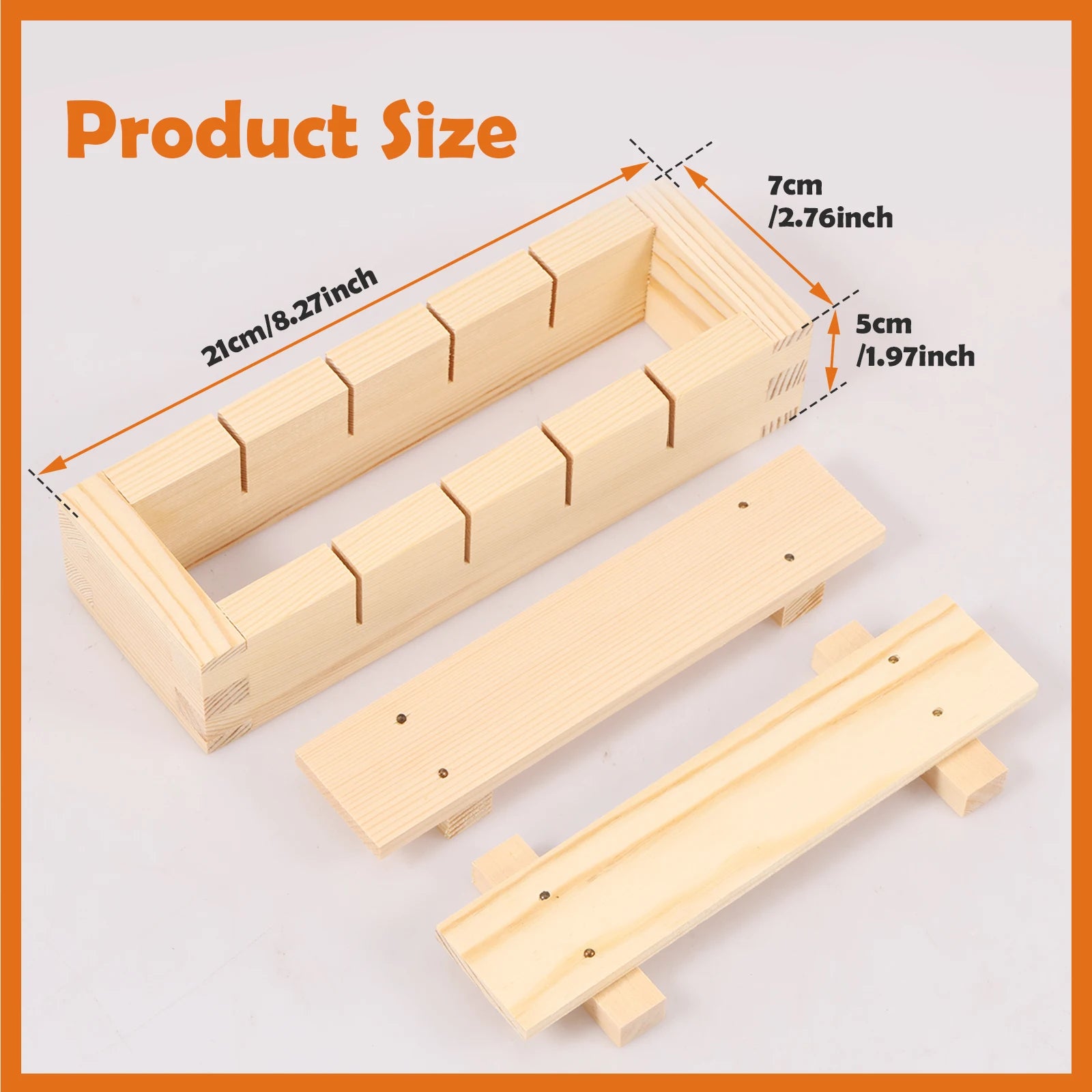 Wooden Sushi Maker Press Mold: Restaurant-Style Rolls at Home