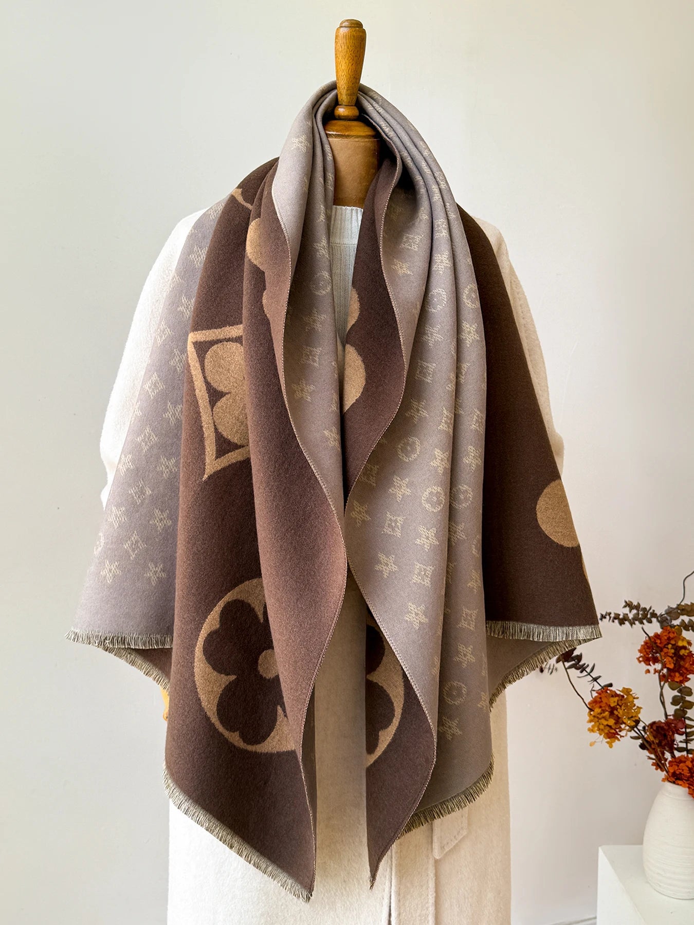 Faux Cashmere Winter Scarf: Elegant Warmth, Everyday Comfort