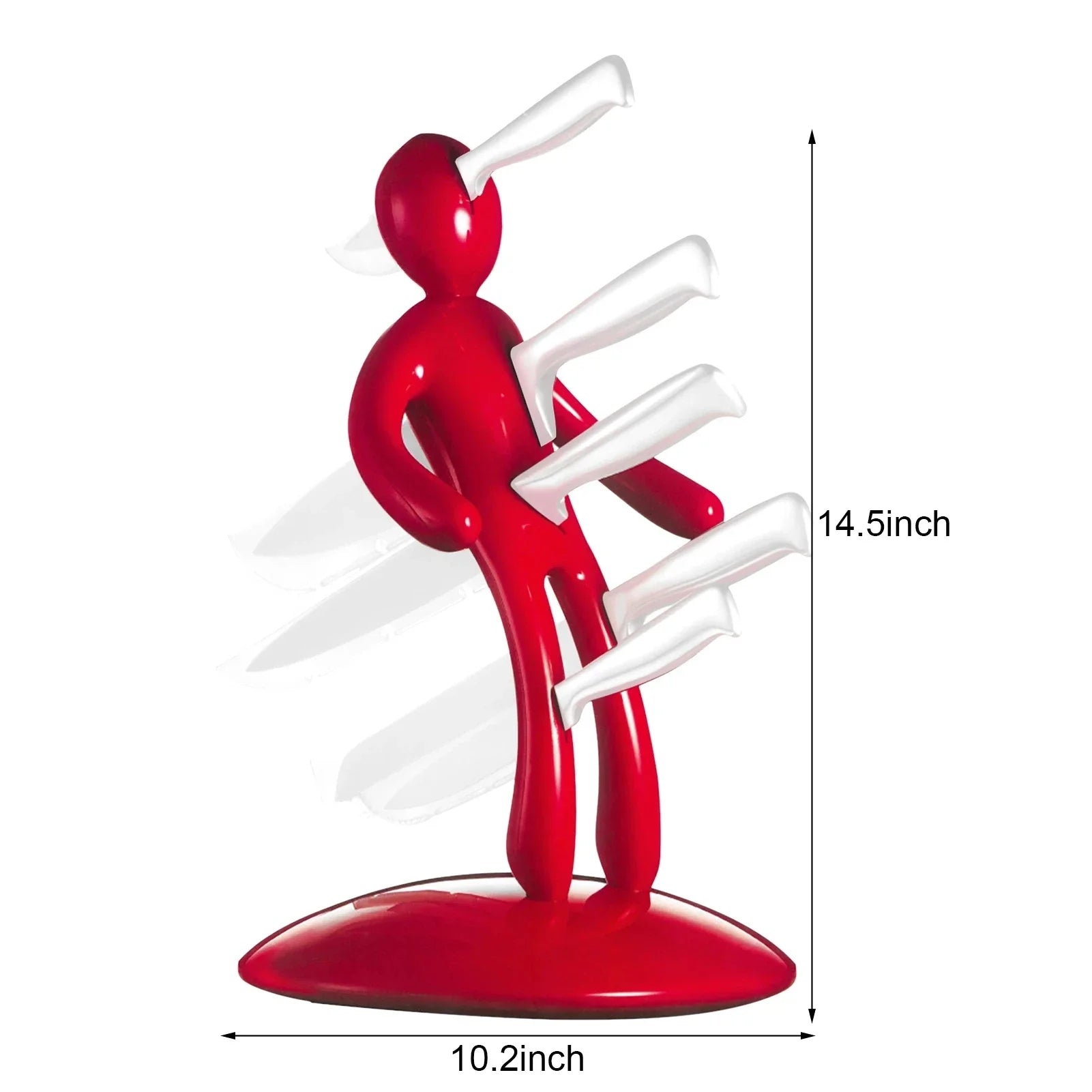 Humanoid Kitchen Knife Holder: Bold Style, Smart Storage