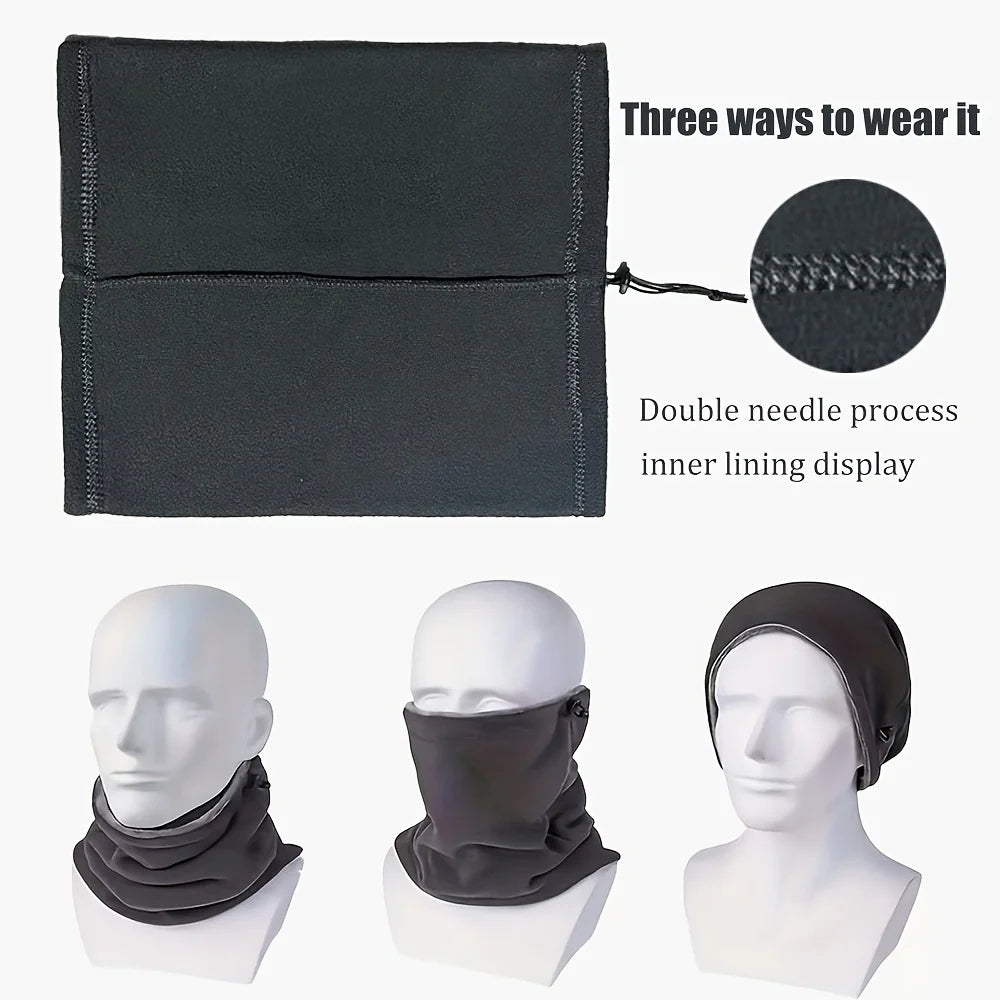 Fleece Balaclava Face Mask: Full Coverage Against Winter Wind