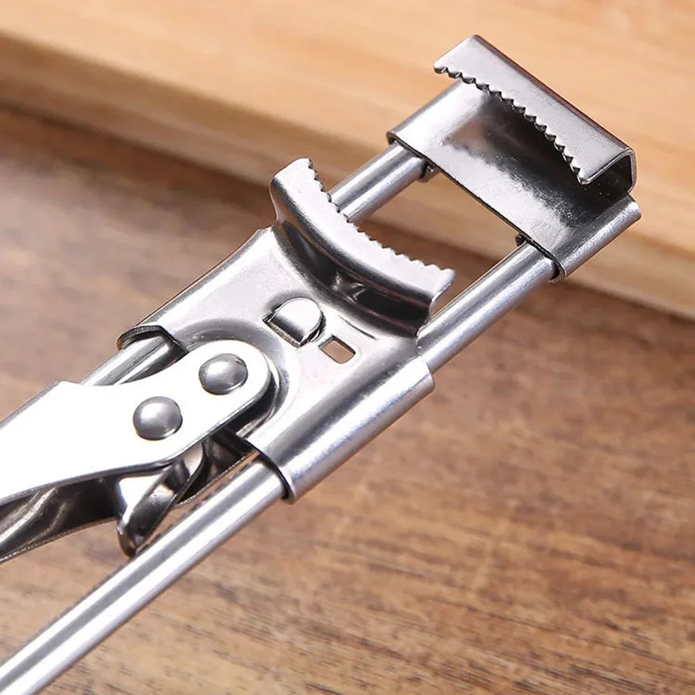 Adjustable Stainless Steel Jar Opener: Tackle Stubborn Lids Easily