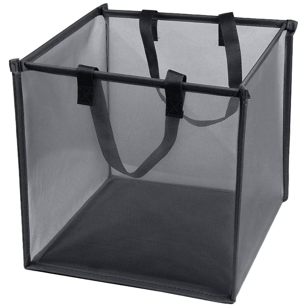 Foldable Mesh Laundry Hamper: Tidy Storage, Easy Fold-Away