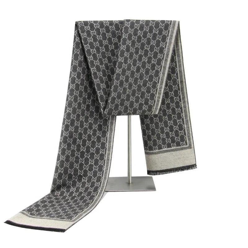 Cashmere Feel Winter Scarf: Soft Cold-Weather Layer