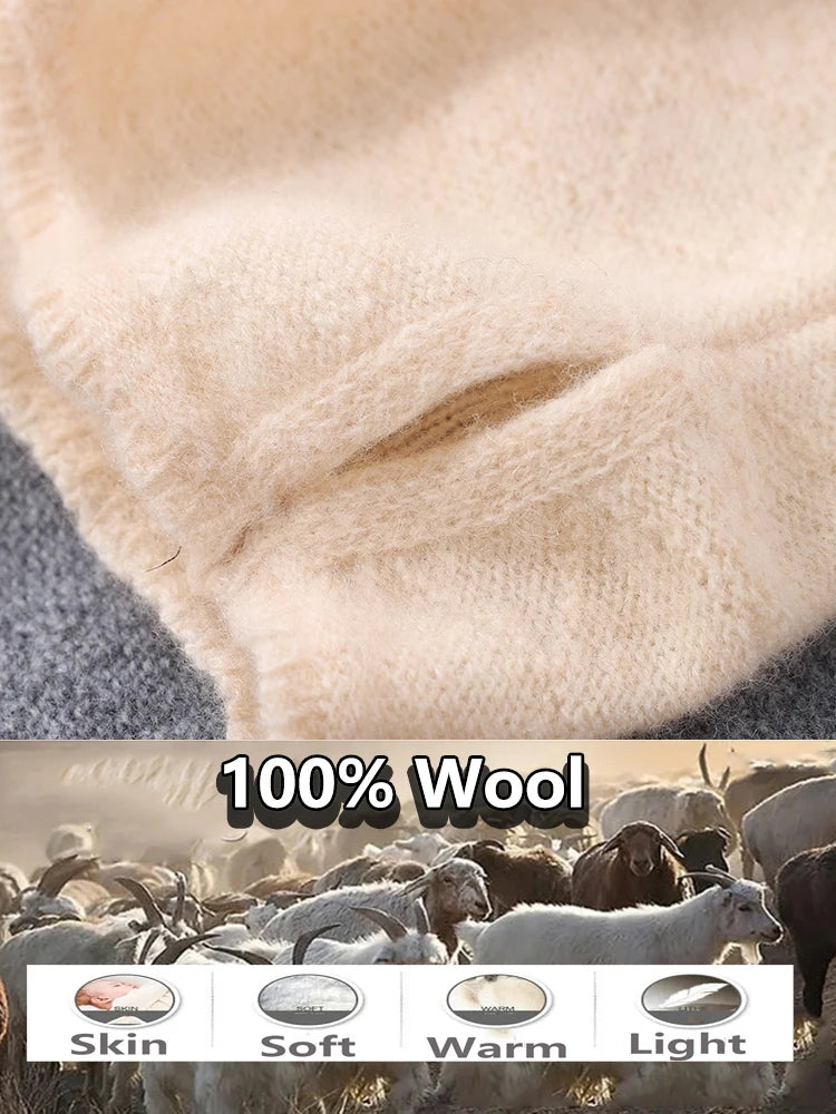 Merino Wool Face Mask and Scarf: Premium Winter Comfort
