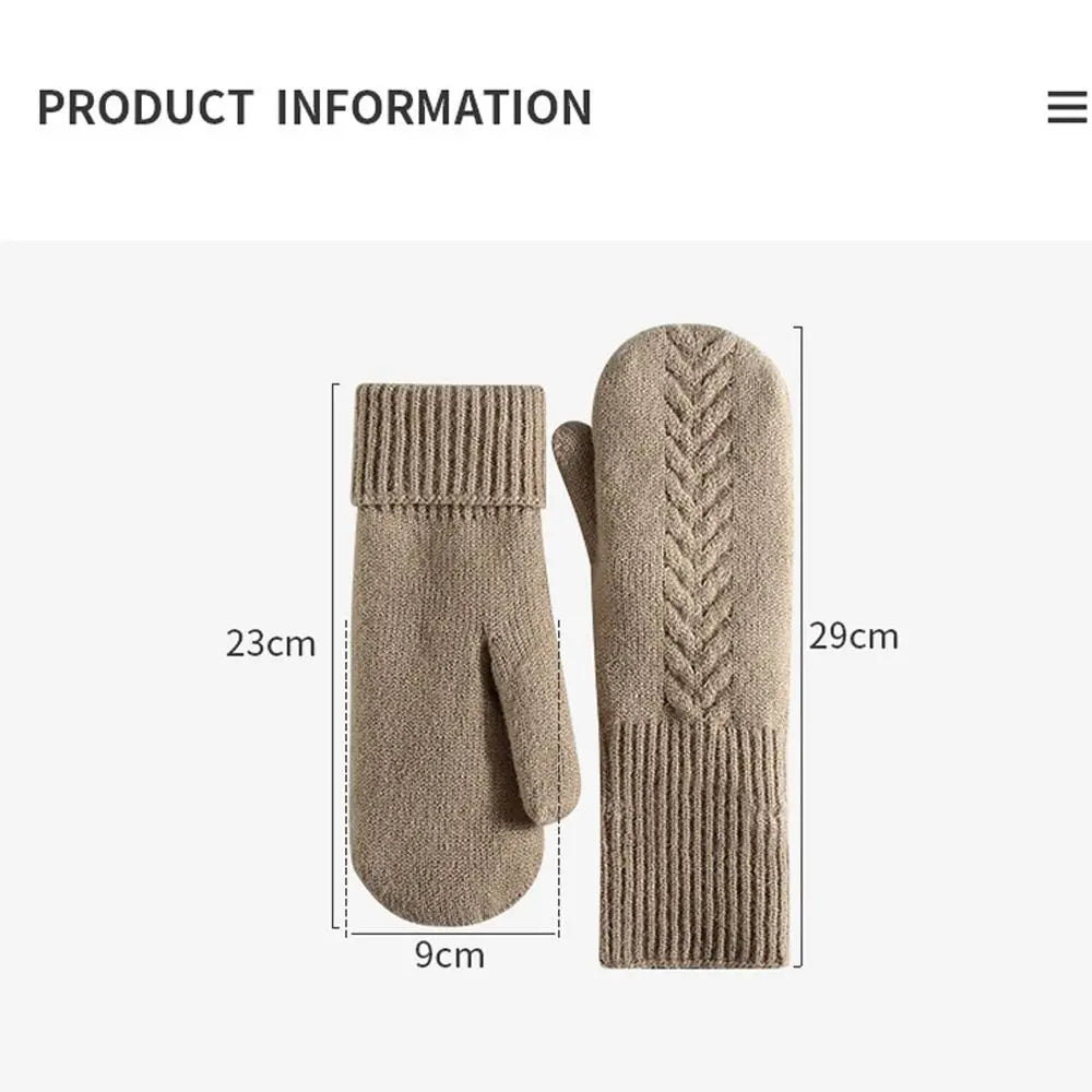 Fleece Lined Winter Mittens: Warm Hands, All Season Long