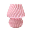 Murano-Style Glass Mushroom Lamp