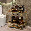 Double-Tiered Bathroom Organiser with Cat Ear Base
