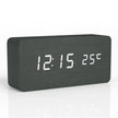 Digital LED Wood Desk Alarm Clock