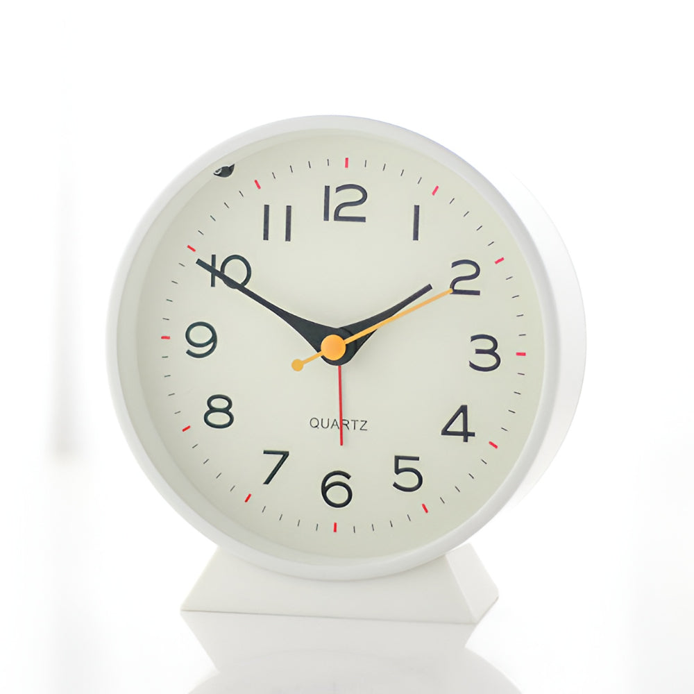 Silent Quartz Vintage Table Alarm Clock
