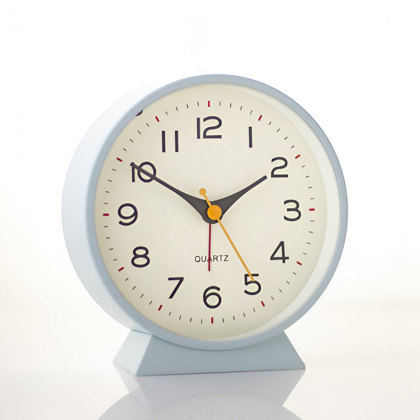 Silent Quartz Vintage Table Alarm Clock