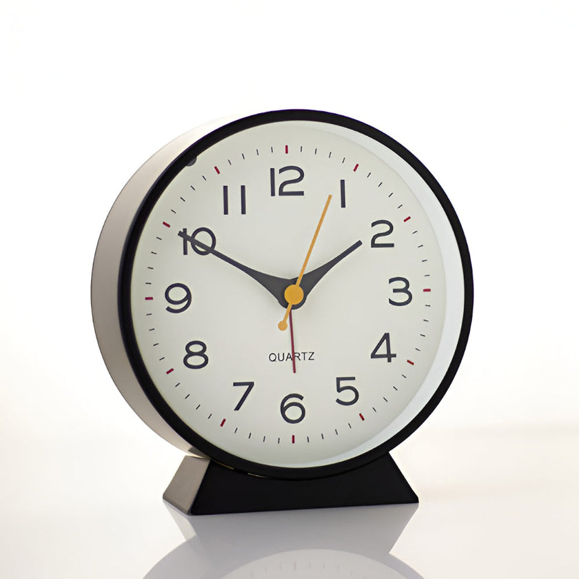 Silent Quartz Vintage Table Alarm Clock