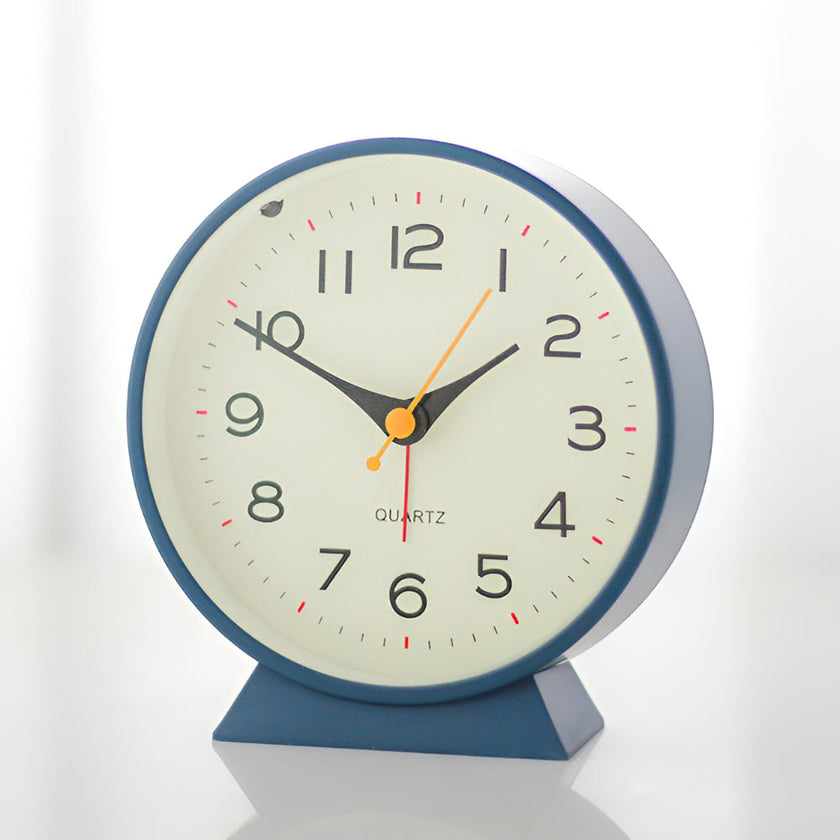 Silent Quartz Vintage Table Alarm Clock
