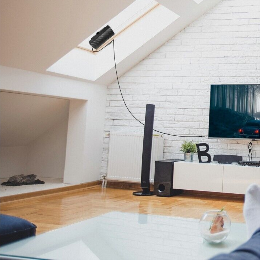 Crystal-Clear Indoor HDTV Antenna: No Static, No Subscription