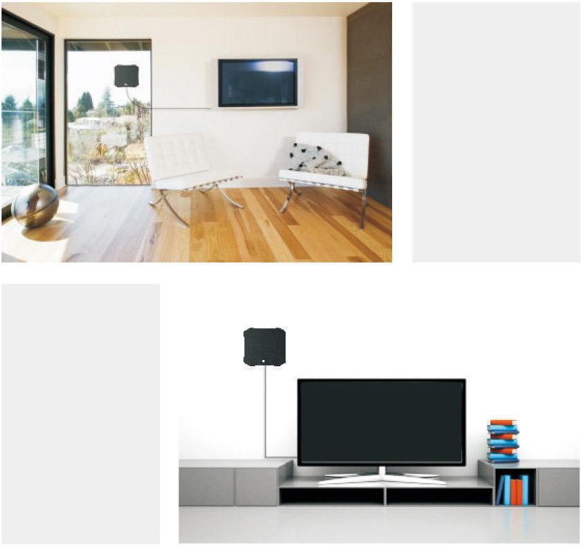 Crystal-Clear Indoor HDTV Antenna: No Static, No Subscription