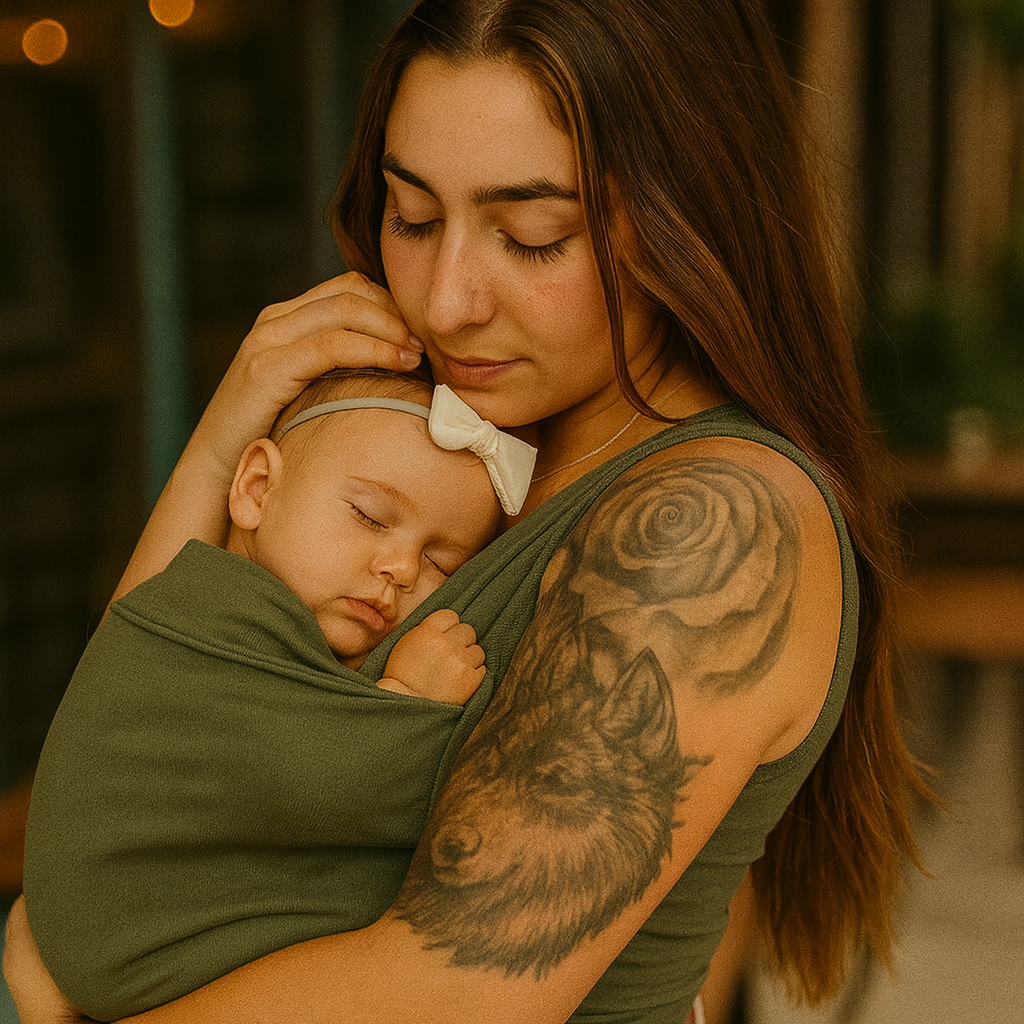 Stretch Wrap Baby Carrier Shirt