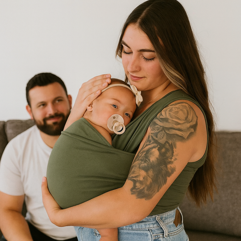 Stretch Wrap Baby Carrier Shirt