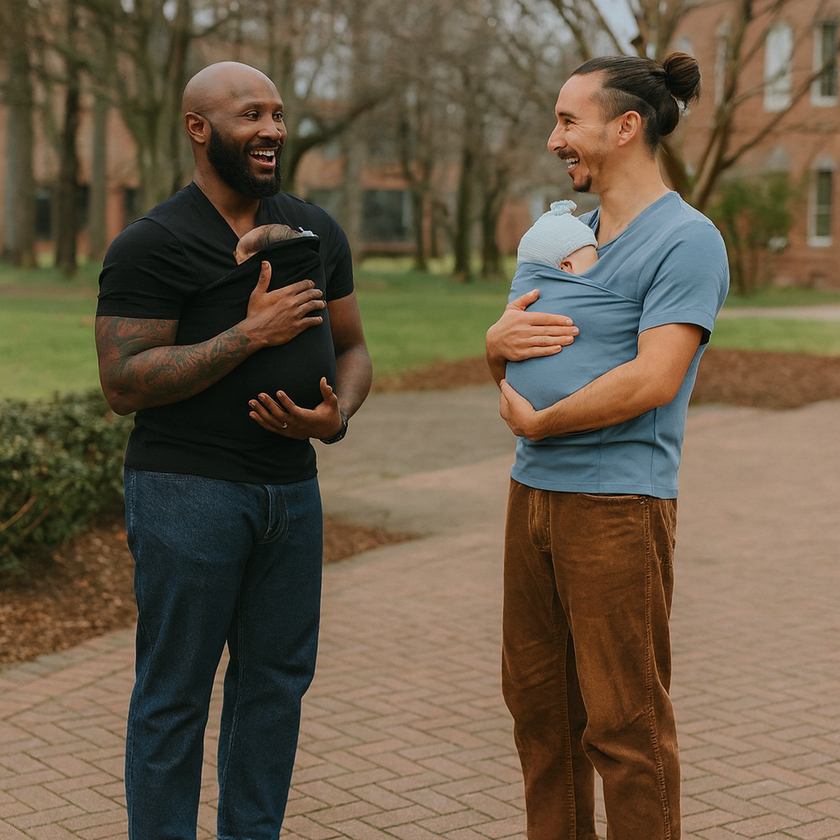 Stretch Wrap Baby Carrier Shirt