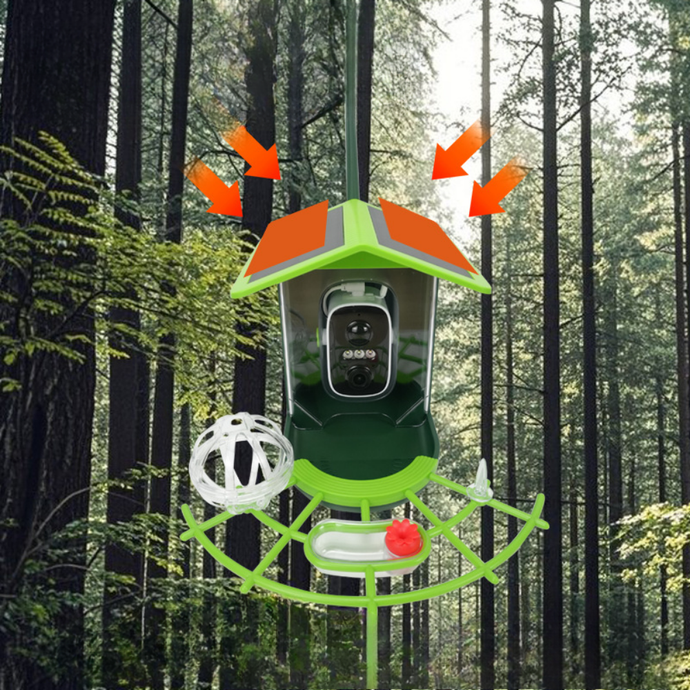 Smart HD Bird Feeder Camera