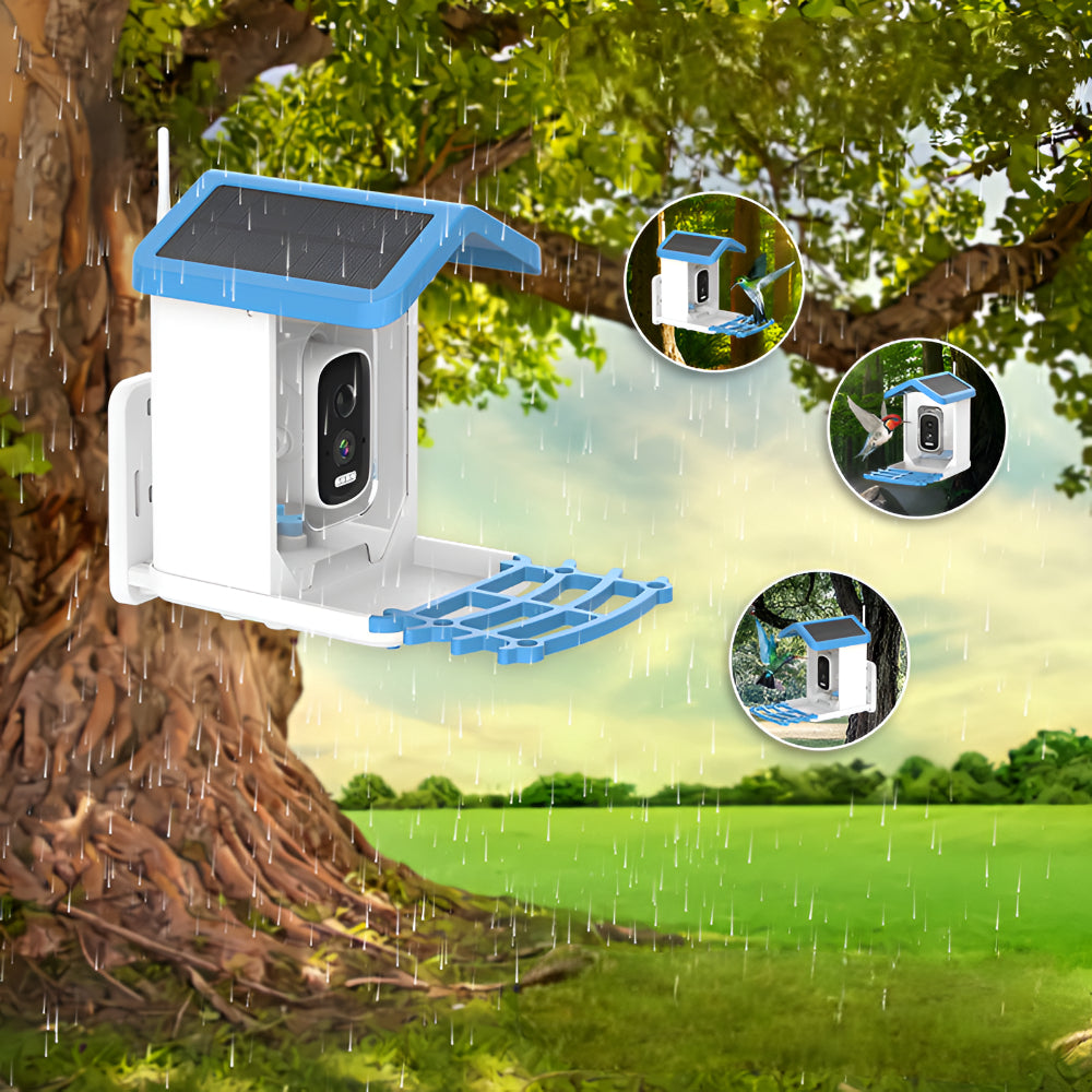 Solar Bird Feeder Camera