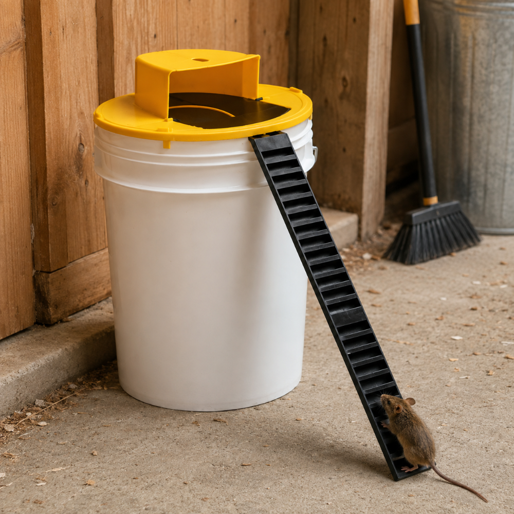 Bucket Mouse Trap Catcher
