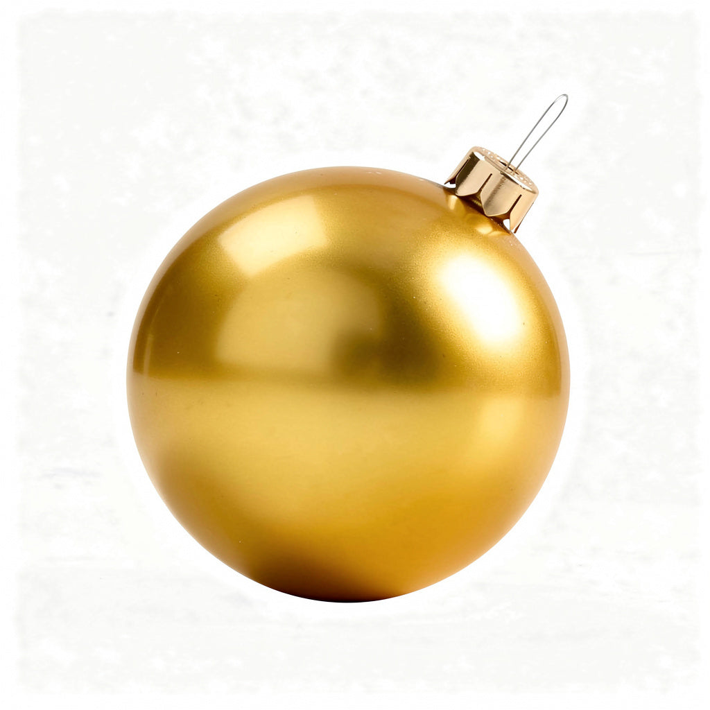Inflatable Holiday Ball Decoration: Bold Outdoor Cheer