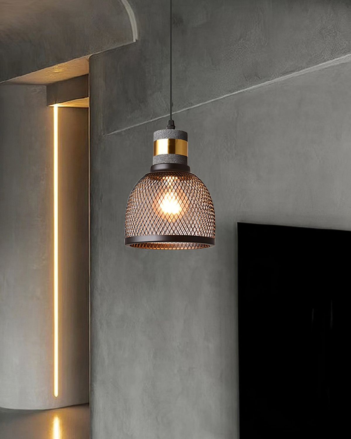Urban Concrete Pendant Light