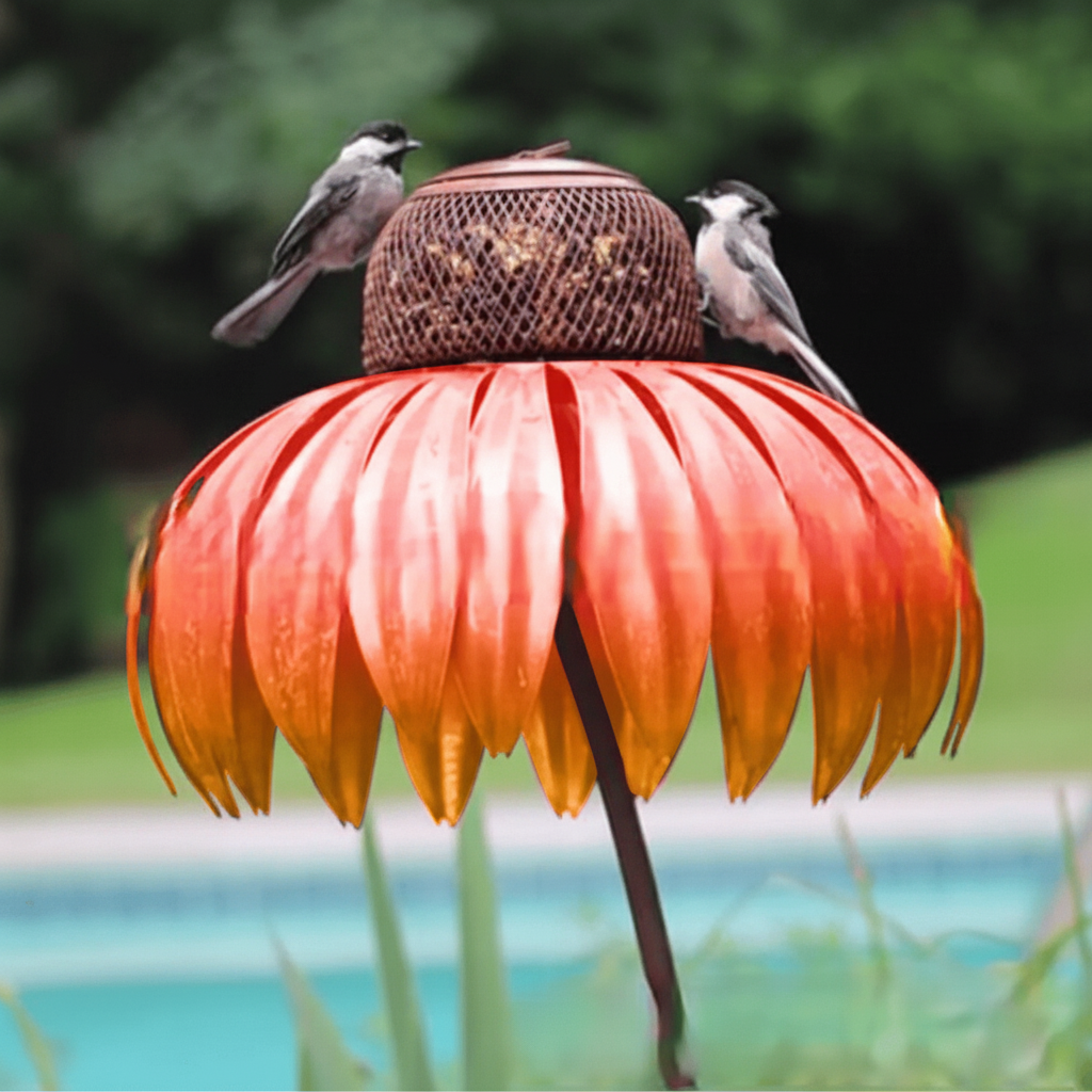 Metal Garden Hanging Bird Feeder