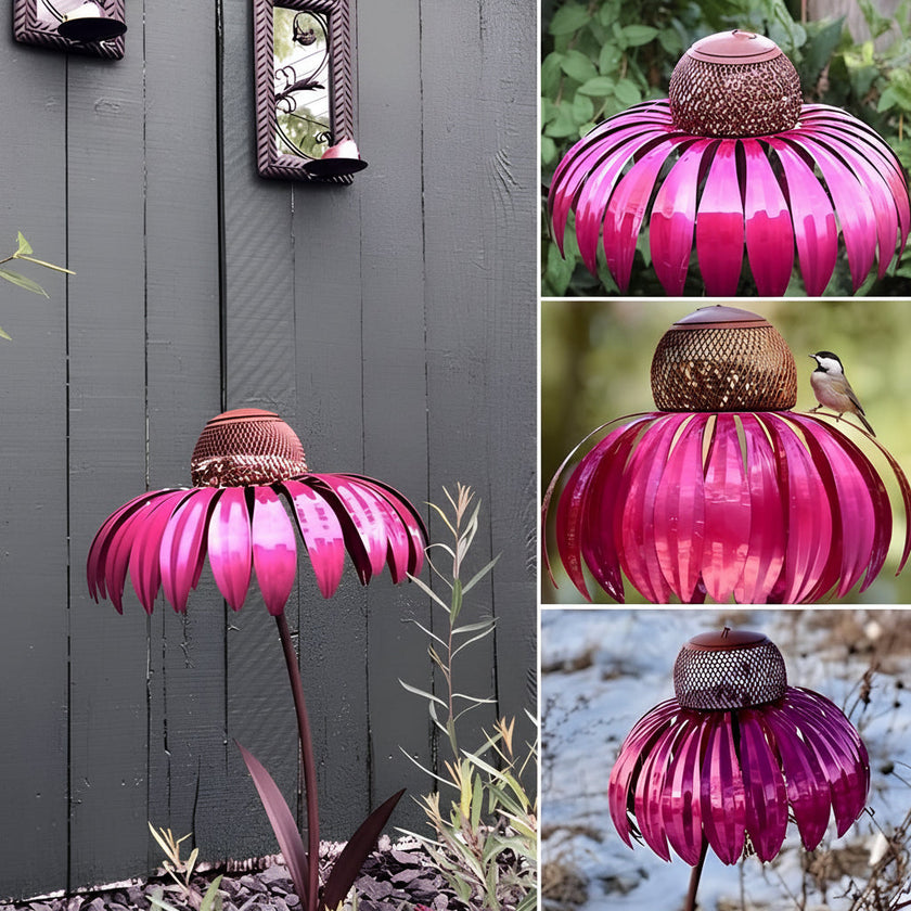 Metal Garden Hanging Bird Feeder