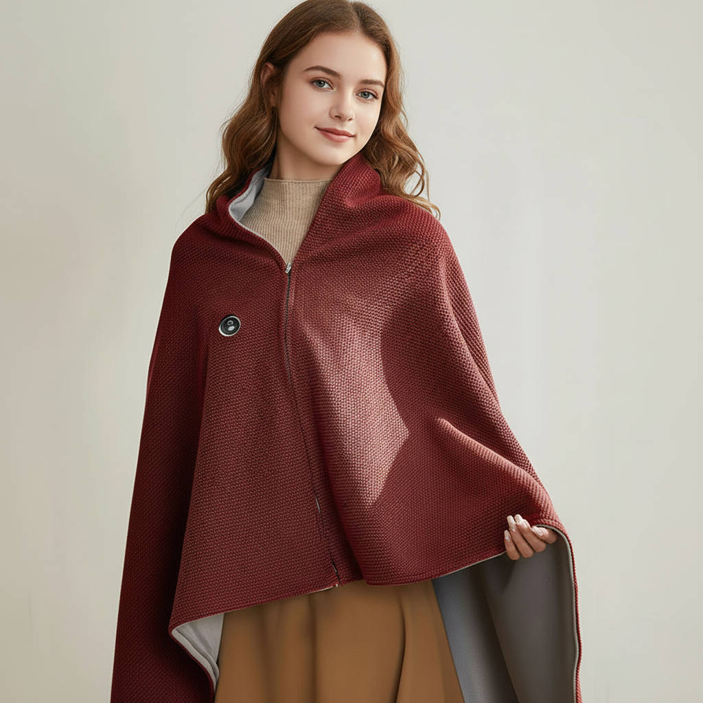 Portable Heated Shawl Blanket: Warmth Without Leaving the Couch