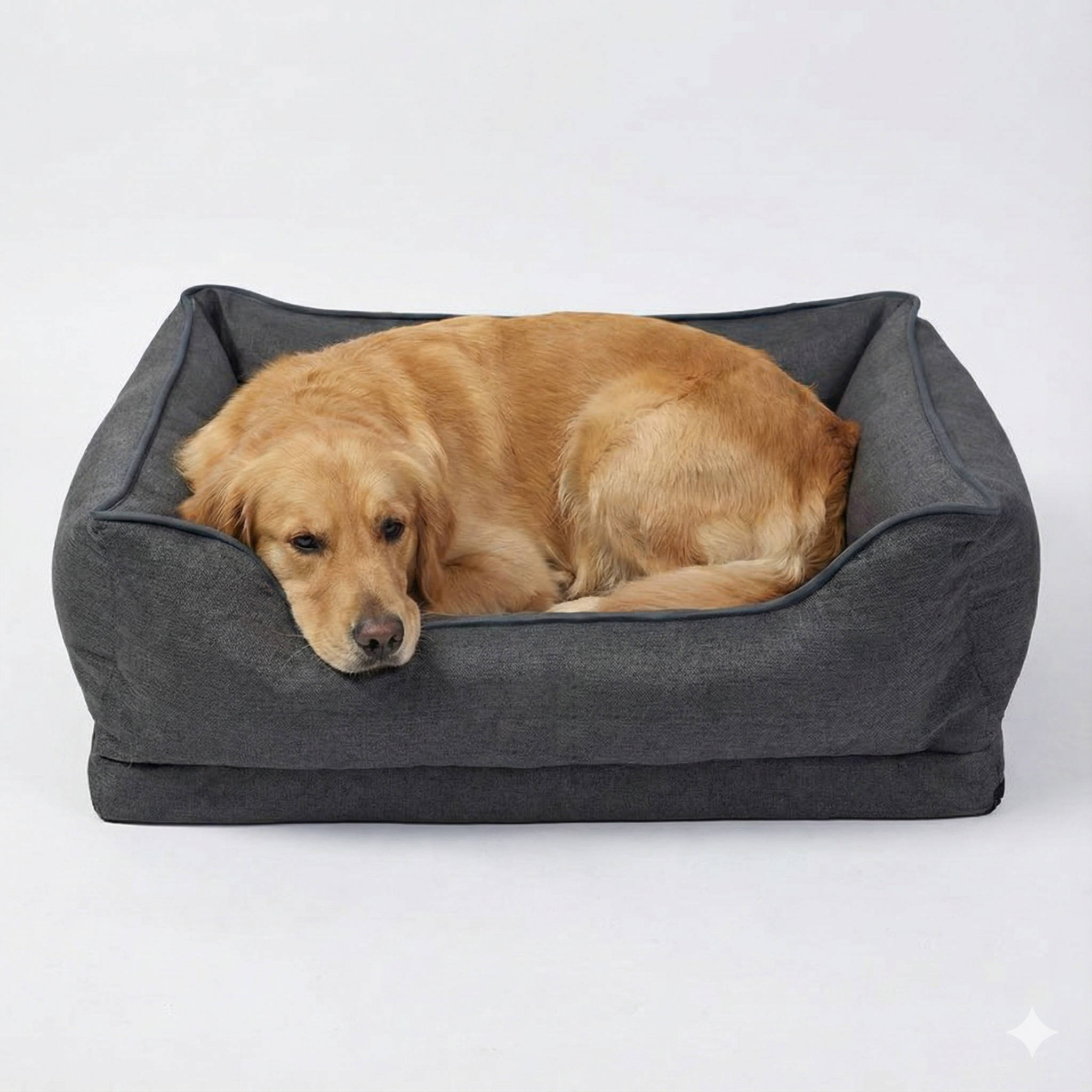 Orthopedic Car Dog Bed: No More Sliding on the Back Seat