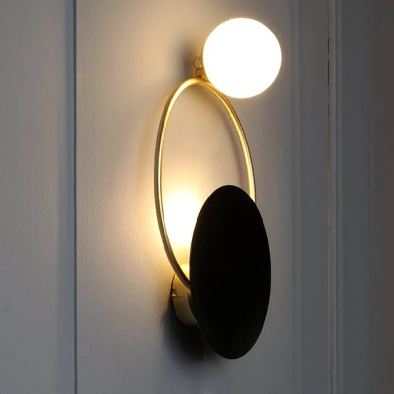 Designer Glass Wall Lamp