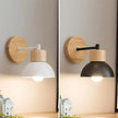 Wood & Metal Wall Lamp