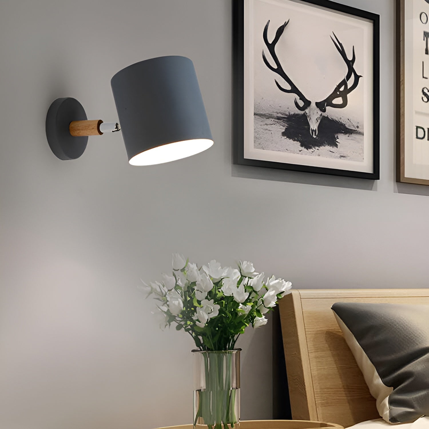 NordicGlow Adjustable Wall Lamp