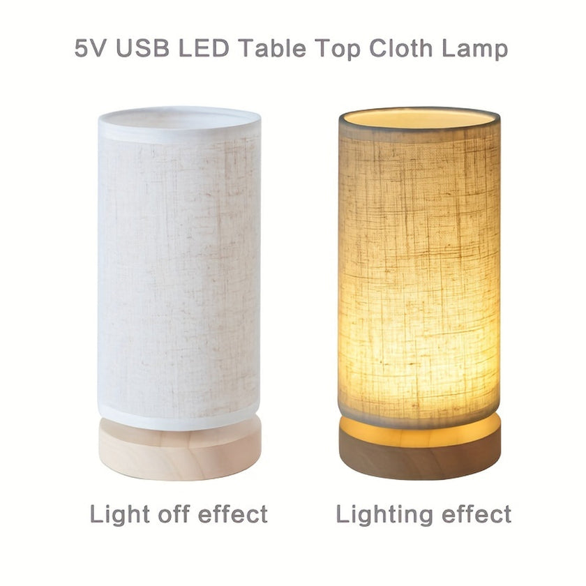 Modern Wooden Table Lamp